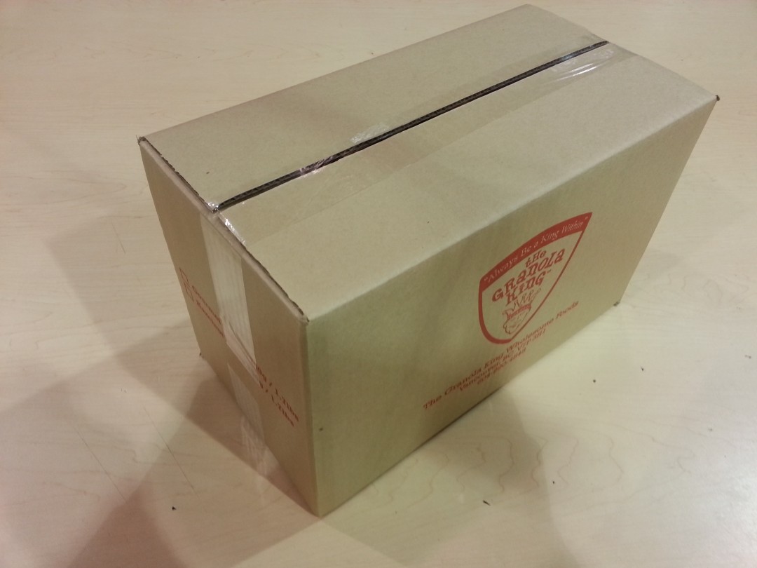 Hazelnut Hemp Granola 8x750g Case The Granola King