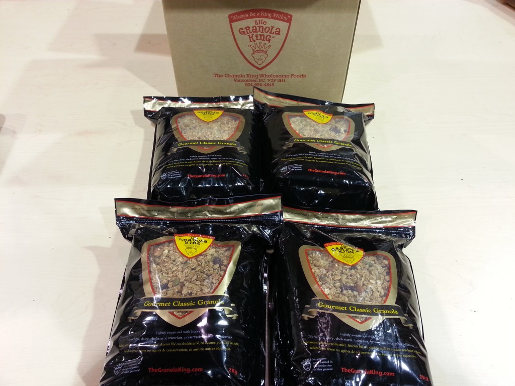 Gourmet Classic Granola 4x2kg Case The Granola King